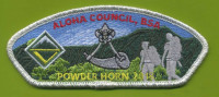 Aloha Council, BSA Powder Horn, 2018 Aloha Council #104