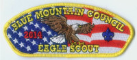 BMC EAGLE SCOUT CSP YELLOW Blue Mountain Council #604