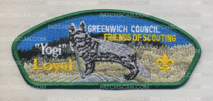 Patch Scan of Friends of Scouting - Loyal
