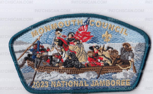 Patch Scan of Monmoth Council Jamboree Set