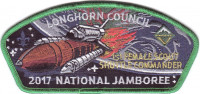 Longhorn Council 2017 National Jamboree 1st Female Shuttle Commander Longhorn Council #582