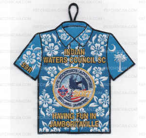 Patch Scan of Jamboree Hawaiian Shirt (PO 87062)