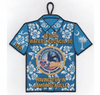 Jamboree Hawaiian Shirt (PO 87062) Indian Waters Council #553