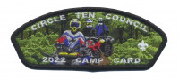 Circle Ten Council- 2022 Camp Card  Circle Ten Council #571