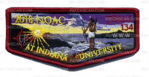 Patch Scan of Daniel Boone Council- 2018 NOAC Flap 
