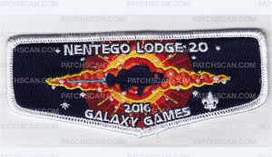 Patch Scan of Nentego Lodge 20 Galaxy Games 2016