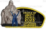 Patch Scan of 2023 NSJ- Cradle of Liberty- "Ben Franklin" JSP 