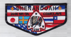 Patch Scan of Shenandoah Conclave 2016 SR-7A