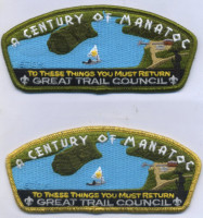 441603-A century of Manatoc Great Trail Council #433