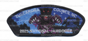 Patch Scan of 2023 NSJ Tuscarora "Wampus Cat" CSP (Black) 