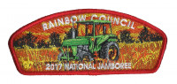 Rainbow Council 2017 National Jamboree Tractor JSP Rainbow Council #702