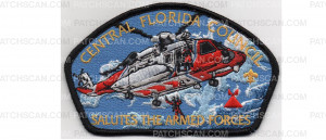 Patch Scan of Salutes the Armed Forces CSP Coast Guard (PO 88408)