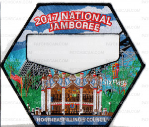 Patch Scan of Center NEIC Six Flags 2017 National Jamboree
