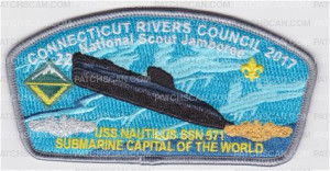 Patch Scan of CRC National Jamboree 2017 Nautilus #22