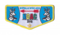 Wipala Wiki NOAC 2018 2 B&W Antelope - Yellow Border Grand Canyon Council #10