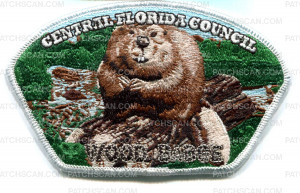 Patch Scan of CENTRAL FLORIDA WOOD BADGE BEAVER