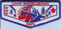 Camp Workcoeman Flap Connecticut Rivers Council #66