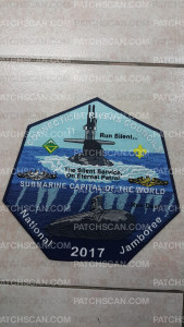 Patch Scan of CRC National Jamboree 2017 Back Patch #11
