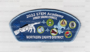 Patch Scan of Jersey Shore Norther Lights District STEM Academy