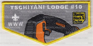Patch Scan of Tschitani Lodge #10 NOAC 2018 Saw Flap