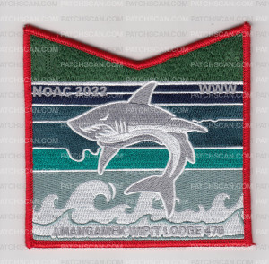 Patch Scan of Wipit Wear 2022 Patch Set - Red Border
