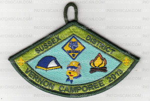 Patch Scan of X166258A VERNON CAMPOREE 2013 
