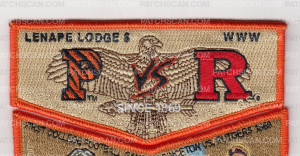 Patch Scan of Garden State Council OA Set - Orange Flap