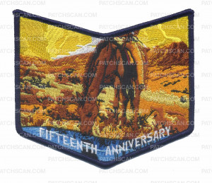 Patch Scan of 209 Fifteenth Annivesary pocket patch