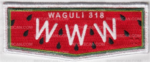 Patch Scan of Waguli 318 Watermelon Flap 2019