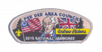 PDAC - 2013 JSP - PICKENS (SILVER) Pee Dee Area Council #552 - merged with Indian Waters Council #553