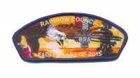 Eagle Class of 2015 CSP Rainbow Council #702