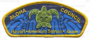 Patch Scan of Aloha Council- CSP- Yellow