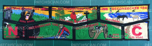 Patch Scan of 2020 NOAC Flap and Puzzle Set
