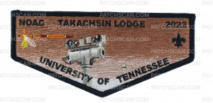 Patch Scan of Takachsin Lodge NOAC 2022 Flap (Curiosity) 