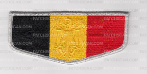 Patch Scan of Black Eagle Lodge Belgium OA Flap