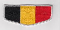 Black Eagle Lodge Belgium OA Flap Transatlantic Council #802