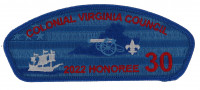 Colonial Virginia Council 2022 Honoree CSP Colonial Virginia Council #595