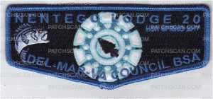 Patch Scan of Nentego Lodge 20 Spring 2017 Flap 