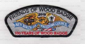 Patch Scan of Friends of Wood Badge CSP