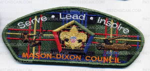 Patch Scan of Serve-Lead-Inspire (Mason Dixon Council) 