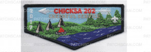 Patch Scan of Cheerful Service Flap (PO 87511)