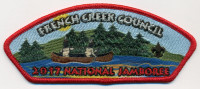French Creek Council- 2017 National Jamboree - Canoe (Red Border)  French Creek Council #532