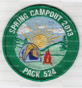 Patch Scan of X166773A PACK 524 SPRING CAMPOUT 2013