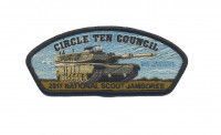 Circle Ten Council- 2017 National Scout Jamboree- M1 Abrams  Circle Ten Council #571