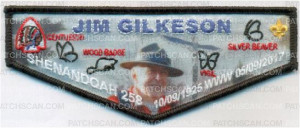 Patch Scan of Shenandoah Gilkeson Flap