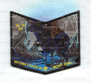 Patch Scan of Wyona 18 NOAC 2024 Blue - Bottom