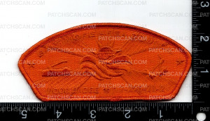 Patch Scan of 163297-2 Ghosted Orange