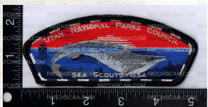 Patch Scan of Utah National Parks Council Sea Scouts 2019