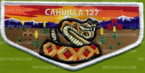 Patch Scan of Cahuilla 127 Pocket Flap