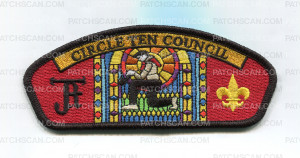 Patch Scan of Circle Ten Council Reverent 2024 (